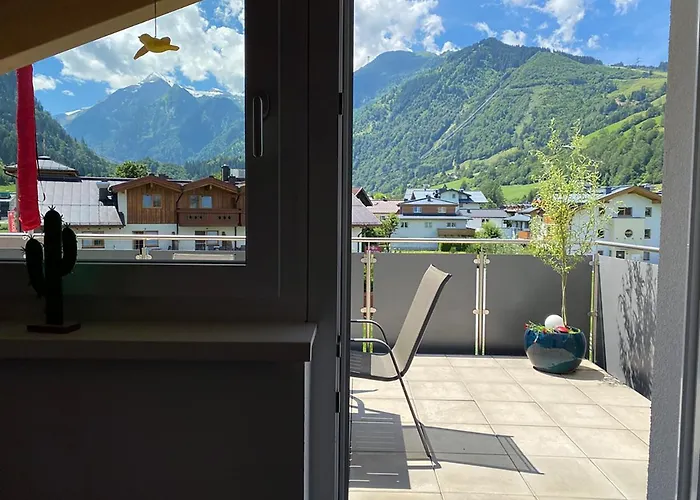 Art Nomay Summercard Blick Of Salzburg Apartman Kaprun